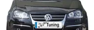 Ресницы на фары тюнинг Volkswagen Jetta V (2005-2010)