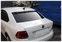 Дефлектор заднего стекла Ветровик Козырёк Спойлер для VOLKSWAGEN Polo седан 2010~ Фольксваген Поло Седан)