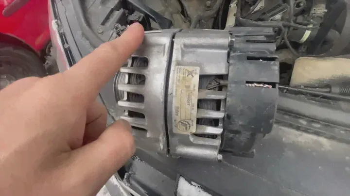 Touareg nf 3.0 TT ремонт генератора / alternator replacement.