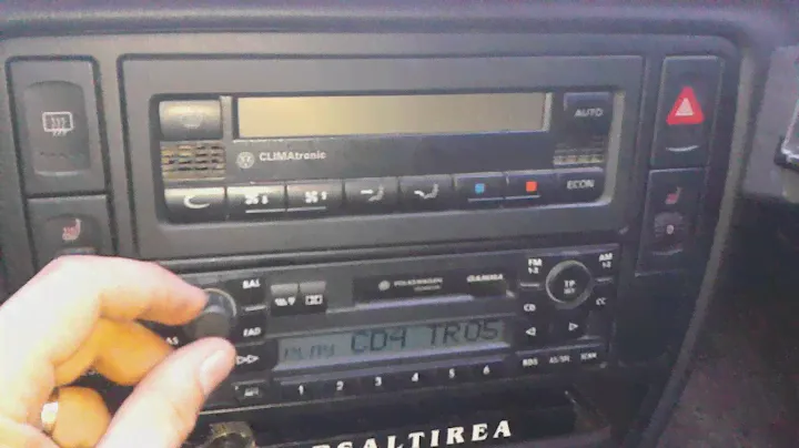 VW Gamma cd changer - without Helix PP50DSP