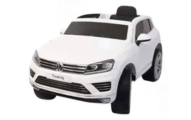 Электромобиль Volkswagen Touareg белый RIVERTOYS