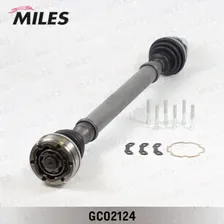 Полуось (привод в сборе, приводной вал) Miles правая для Volkswagen Polo IV 2001-2012. Артикул GC02124