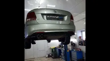Volkswagen Polo GT 1.4 TSI  - Stage 2  AGP motorsport, изготовление Downpipe 63 труба