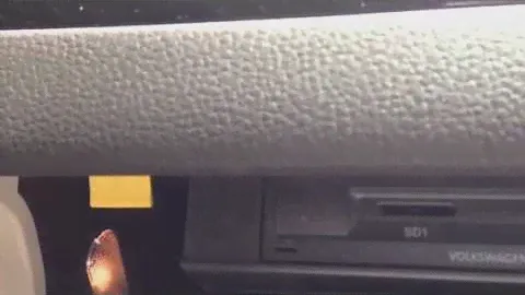 CD changer on Touareg