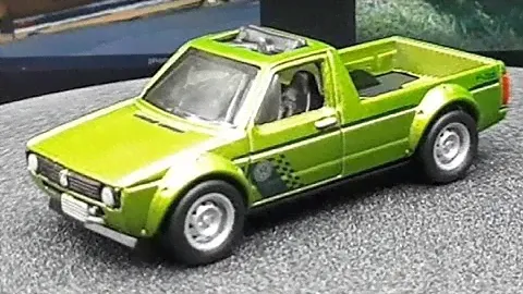 1/60 Volkswagen Caddy by Hot Wheels w/3D printed ATS Cup wheels custom