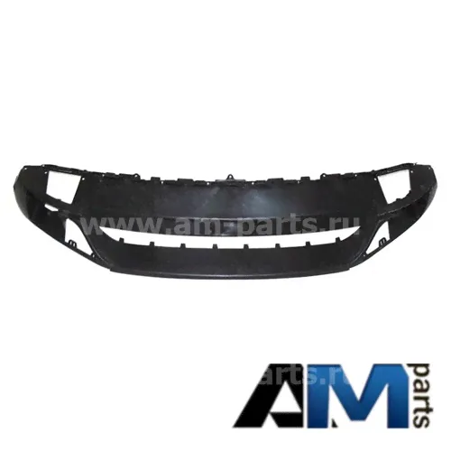 Спойлер переднего бампера Volkswagen Touareg (2011-2014) (черный) 7P6807061D9B9-0