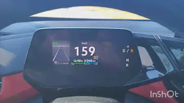 VW ID.4 пробег при скорости  160 км/ч