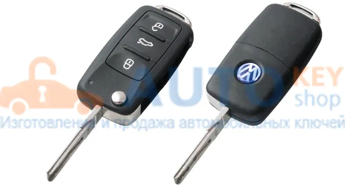 Ключ для Volkswagen Jetta 2011-2014 г.в. с системой KEYLESS GO