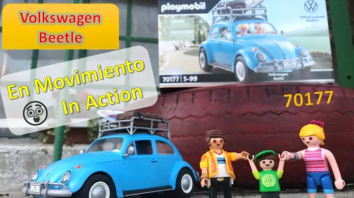🚗 PLAYMOBIL VOLKSWAGEN BEETLE ESCARABAJO EN MOVIMIENTO (70177) - NOVEDADES 2021