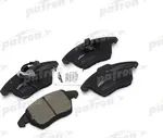 Тормозные колодки Patron передние для Volkswagen Polo V 2009-2024. Артикул PBP1641