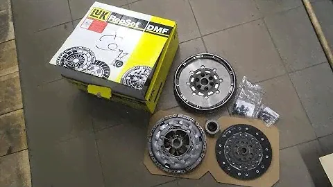 ТО и замена двух массового маховика с сцеплением на WV caddy