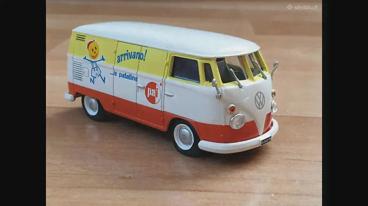 Diecast VW T1 ,Altaya, 1:43 Scale. Автомодели.Обзор