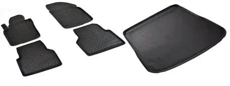 Коврики в салон и багажник Volkswagen Tiguan 2013-2016