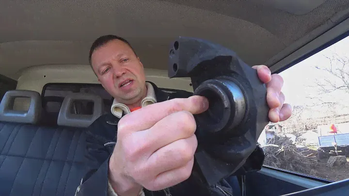 Профилактика суппорта VW LT первого поколения.