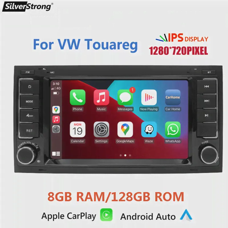 Автомобильный DVD Android стерео для Volkswagen VW Touareg Транспортер T5 Мультиван с Carplay-2