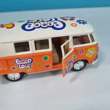 Kinsmart. Модель арт.КТ5377/4 "Volkswagen Classical bus 1962" 1:32 (желтый) инерц.