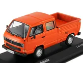 Масштабная модель Volkswagen Transporter T3 DOKA 1983 пикап с двойной кабиной оранжевый лучшая цена!