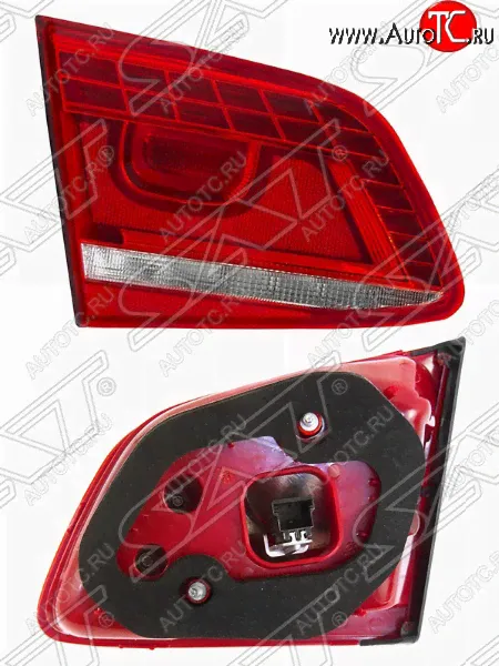 Левый фонарь (внутренний) (диодный) SAT Volkswagen Passat B7 (2010-2015)-0