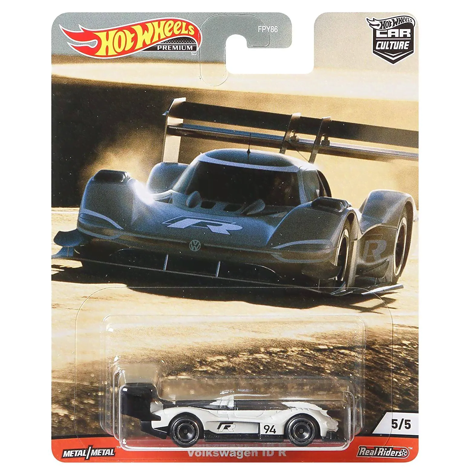 Hot Wheels Машинка премиальная Car Culture Volkswagen ID R