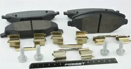 Тормозные колодки Febest передние для Volkswagen Polo V 2010-2024. Артикул 2301-POLF