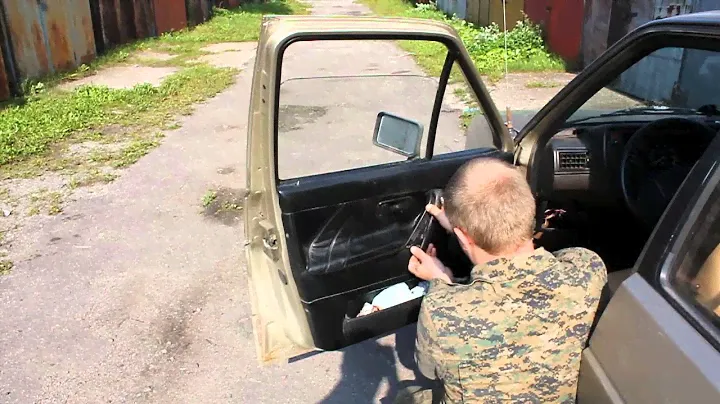 Замена двери Jetta 2