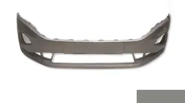 Бампер передний крашеный VOLKSWAGEN POLO (седан) 2020- (LB7W - TUNGSTEN SILVER) TYG 6N5807217GRU-LB7W