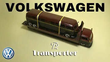 Volkswagen T2 Pickup Custom Transporter | Diecast Hotwheels Custom