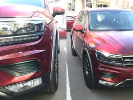 Расширители арок для Volkswagen Tiguan MK2