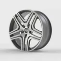 Новый дизайн, кованые серебряные диски Volkswagen beetle classic, комплект обода 5x112 20 кованых магниевых колес для Volkswagen