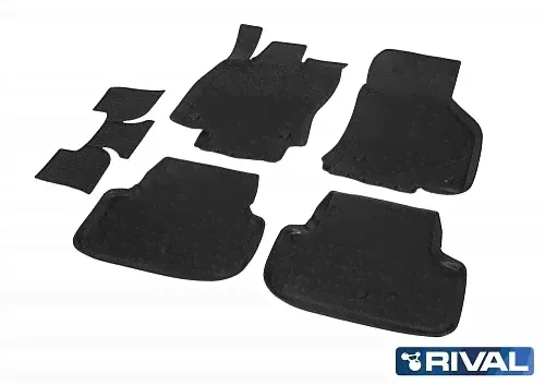 Коврики салона, RIVAL, для Volkswagen Golf 7 хэтчбек 2012-2021-0