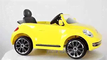 Электромобиль Geoby W486Q Volkswagen Beetle интернет магазин БАБАБУМ