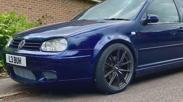 Finally Fitting the New Wheels to the Golf | Mk4 Golf GTI Project Car