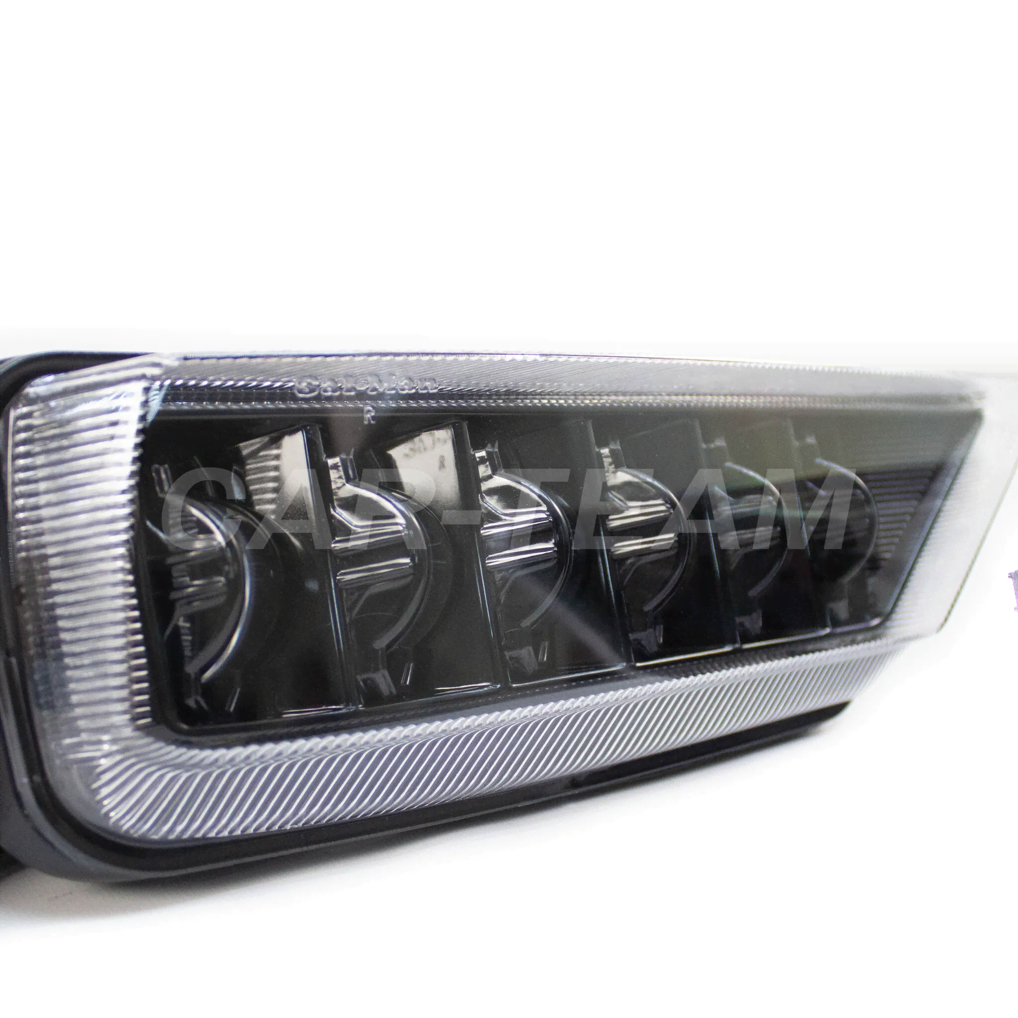 Противотуманные фары (ПТФ) линзованные "Sal-Man" на Volkswagen Tiguan (арт. 01513) (LED 60W)-1