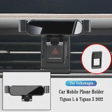Автомобильный Держатель Телефона Для Volkswagen VW Tiguan L X 2022, Кронштейн для Гравитационной Навигации, Зажим для выпуска Воздуха, Поворотная Опора