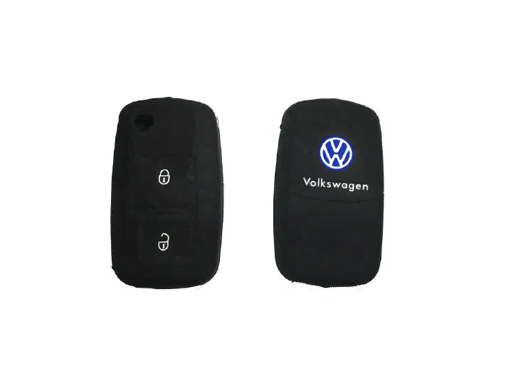 Силиконовый чехол для ключа Volkswagen (Kc-slk-VW-01)