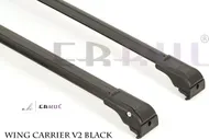 Багажные поперечины для интегрированных рейлингов Erkul Wingcarrier V2 для Volkswagen Transporter T5 2003-2015 Черные. Артикул 37.WCA.01.03.V2.S