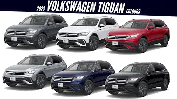 2023 Volkswagen Tiguan SE Colors - All Color Options - Images | AUTOBICS