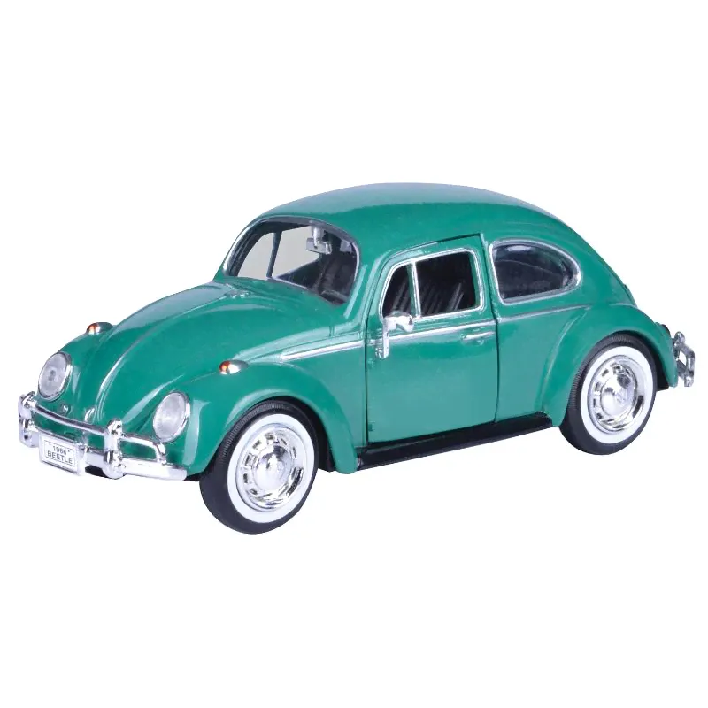 Машинка коллекционная Volkswagen Beetle 1966 Motormax масштаб 1:24-0