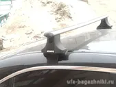 Багажник на крышу Volkswagen Passat B6, Атлант, аэродинамические дуги