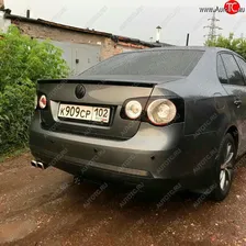 Лип спойлер АВТОКРАТ Volkswagen Jetta A5 (2005-2011) (Неокрашенный)
