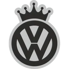 Наклейка на авто «Volkswagen - Фольксваген» - стикер