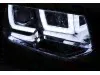 Фары передние U-Type Eyes Chrome на Volkswagen T5 рестайл-2