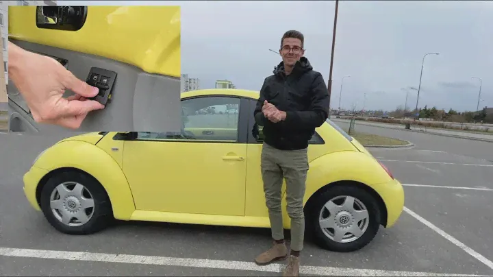 Замена кнопки стеклоподъёмника в Volkswagen New Beetle