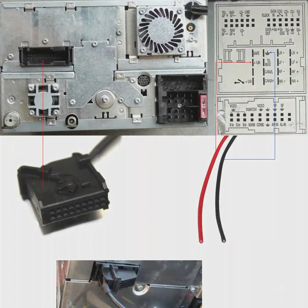 Автомобильный Bluetooth-модуль LISIDIC, аудиоресивер для Volkswagen, Skoda Seat, 18pin, интерфейс MFD2, RNS, RNS2, беспроводные автомобильные комплекты (art.: 3a388001859)-0