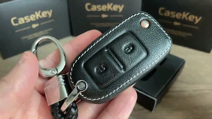 Кожаный чехол для ключа Volkswagen, Skoda, Seat, ключ №1, casekey