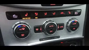 Volkswagen Passat CC. Проверка температуры двигателя через диагностический режим Climatronic