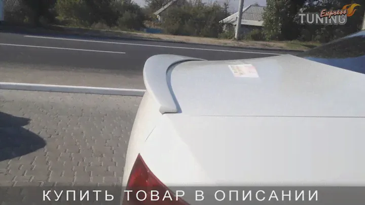 Спойлер на Фольксваген Поло 5 седан. Задний спойлер на Volkswagen Polo 5. AOM Tuning. Тюнинг обзор.