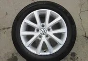 Диск литой черный |6,5J| R16 алюминиевый VOLKSWAGEN JETTA 4 Gen 163 Оригинал 5C0601025BPFZZ
