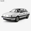 Volkswagen Passat (B3) Седан 1993 3D модель