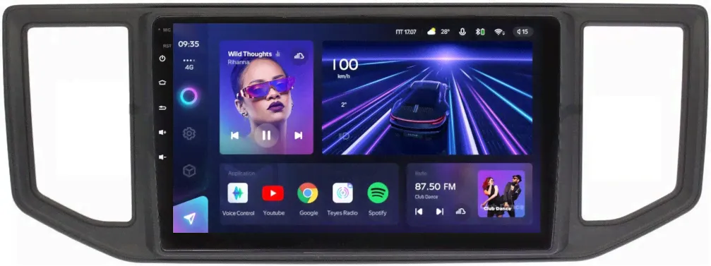 Магнитола для Volkswagen Crafter 2017+ - Teyes CC3L на Android 10, 8-ядер, CarPlay, 4G SIM-слот